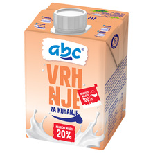 Abc Vrhnje za kuhanje 20% m.m. 0,5 l