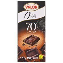 Valor Tamna čokolada 70% kakao bez dodanog šećera 100 g