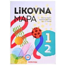 Likovna mapa s kolažnim papirom 1 i 2