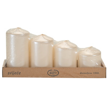 Advent Svijeće 4 visine razne boje 4/1