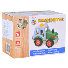 Marionette Drveno vozilo traktor 126x73x105 mm