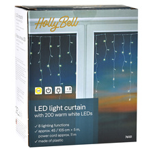 LED Lampice svjetlosna zavjesa 5m/200 l