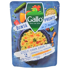 Gallo Bontà Pronte In 2 minuti Cous cous od žitarica s povrćem 220 g
