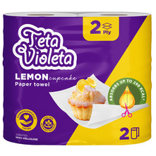 Teta Violeta Lemon Papirnati ručnici 2 sloja 2/1