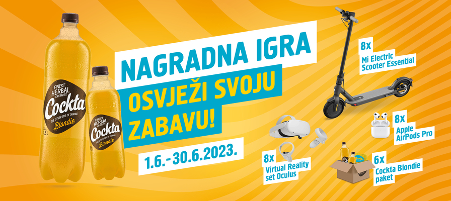 Nagradna igra samo u Konzumu - Osvježi svoju zabavu