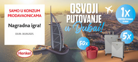 Kupuj u Konzumu i osvoji putovanje u Dubai