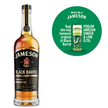 Jameson Irish Whiskey black barrel 0,7l