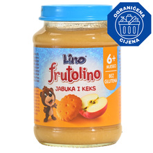 Lino Kašica jabuka i keks 190 g