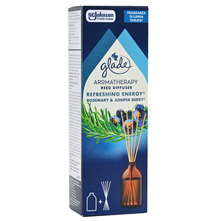 Glade Aromatherapy Reed Diffuser Refreshing Energy rosemary&juniper berry mirisni štapići 80 ml