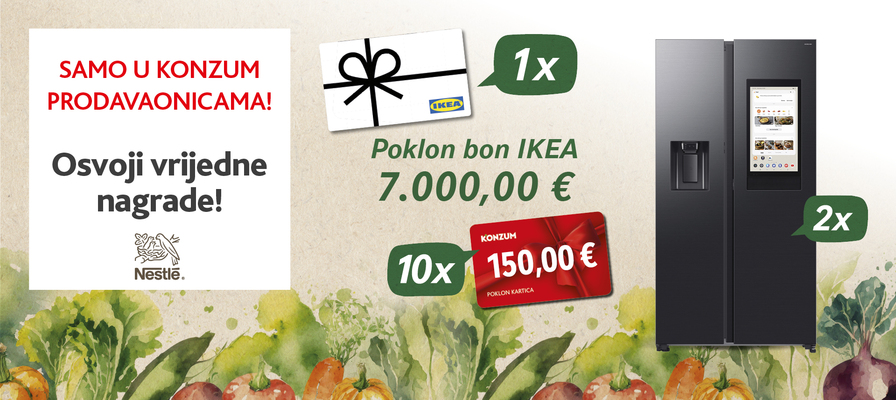 Nestlé nagradna igra - Hrani zemlju, a ne kantu!