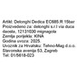 DeLonghi Dedica Style Aparat za kavu EC685.R
