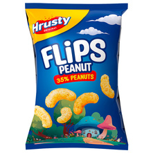 Hrusty Flips kikiriki 80 g