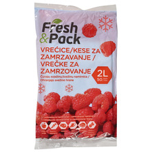 Fresh&Pack Vrećice za zamrzavanje 2 l 50/1