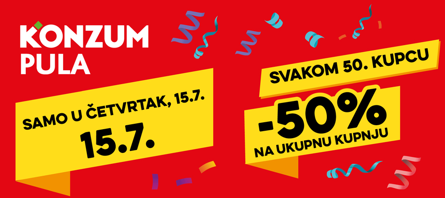 Otvorenje u Puli! Posebna ponuda