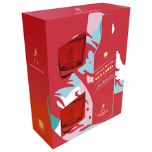 Johnnie Walker Red Label Blended scotch whisky 0,7 l + 2 čaše 