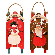 Božićni ukras za vrata razne vrste 13,5x32x3 cm