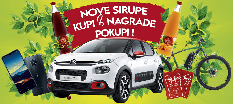 Nove sirupe kupi i nagrade pokupi
