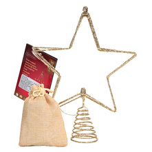 Lumineo Vrh za bor LED 20x20x25 cm/20 l