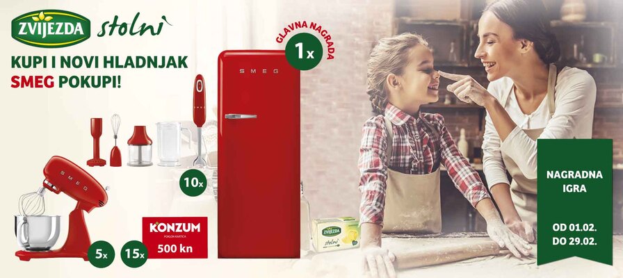 Zvijezda stolni kupi i novi hladnjak pokupi!