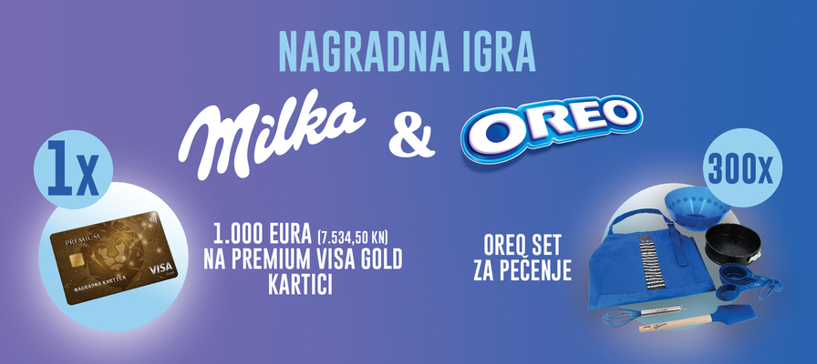 Nagradna igra - Milka & Oreo 