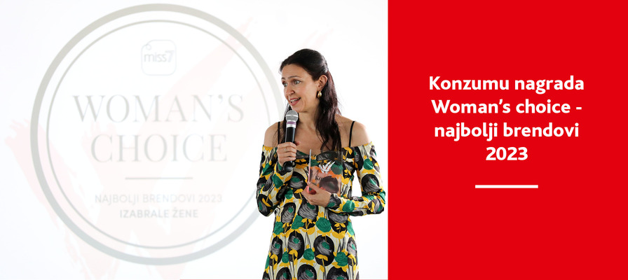 Osvojili smo 'Woman's choice - najbolji brendovi 2023'