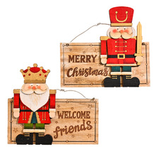 Božićni ukras za vrata razne vrste 22x19,5x1,3 cm