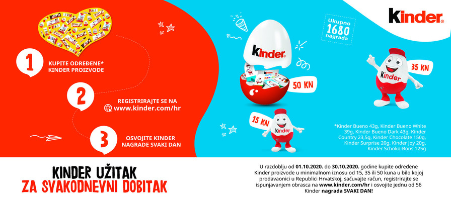 Kinder užitak za svakodnevni dobitak