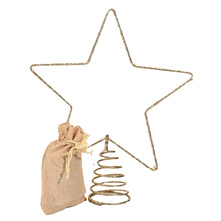 Lumineo Vrh za bor LED 25x22x27 cm/20 l