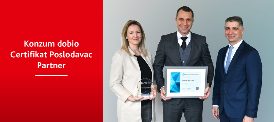 Certifikat Poslodavac Partner (CPP) potvrđuje najvišu kvalitetu i izvrsnost u upravljanju ljudskim resursima