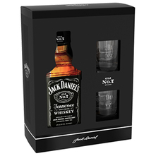 Jack Daniel's Whiskey 0,7 l+2 čaše 