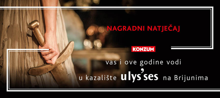 Nagradni natječaj 'Konzum vas i ove godine vodi na Ulysses'
