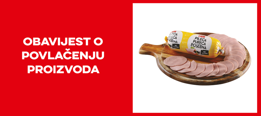 Opoziv i povlačenje posebne K Plus pileće/pureće s tržišta