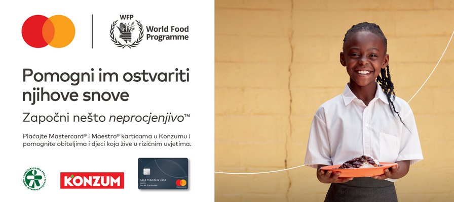 Konzum i Mastercard pomažu u ostvarenju njihovih snova