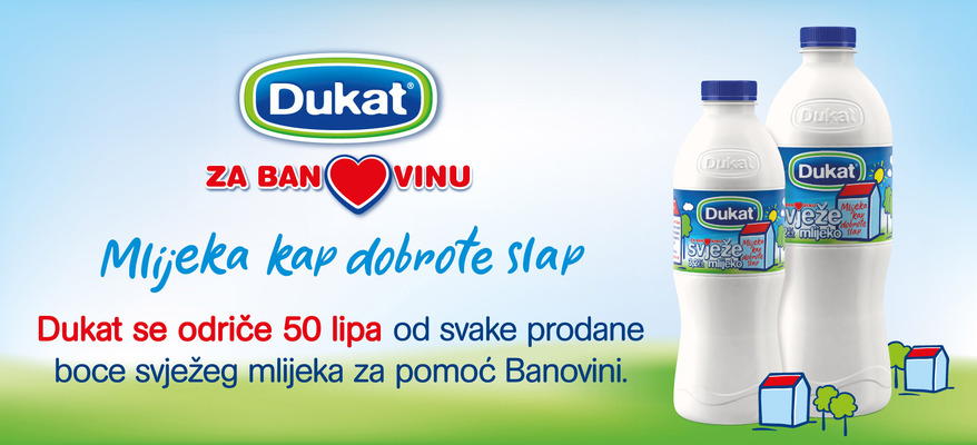 Mlijeka kap dobrote slap