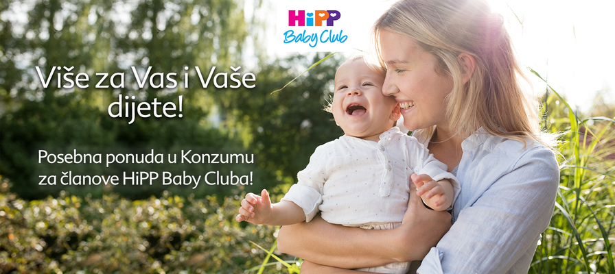Konzum i HiPP Baby Club imaju posebnu ponudu