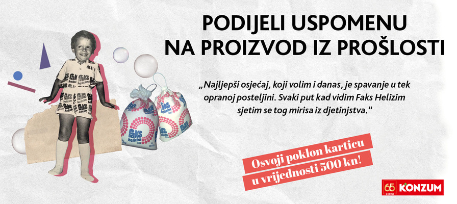 Kreativni natječaj - Konzum vremeplov
