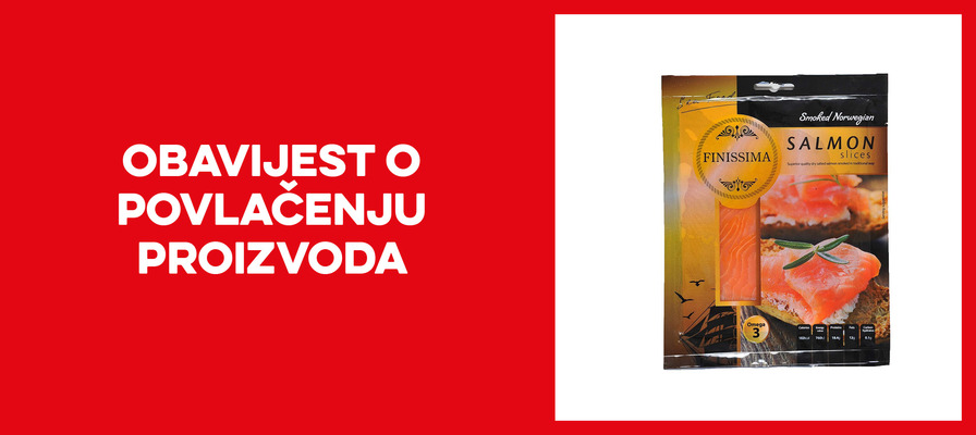 Opoziv i povlačenje - Losos fileta 