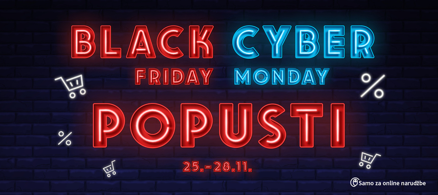 Posebna ponuda - Black Friday i Cyber Monday