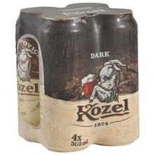 Kozel Dark Tamno pivo 4x500 ml