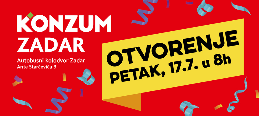 Otvorenje u Zadru