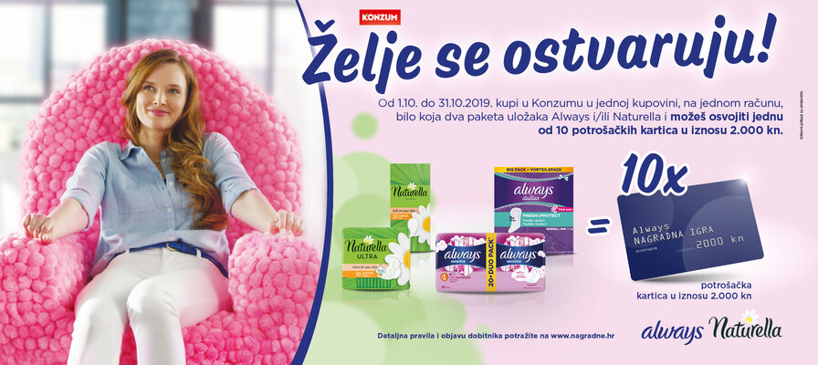 Osvoji potrošačku karticu od 2.000 kn