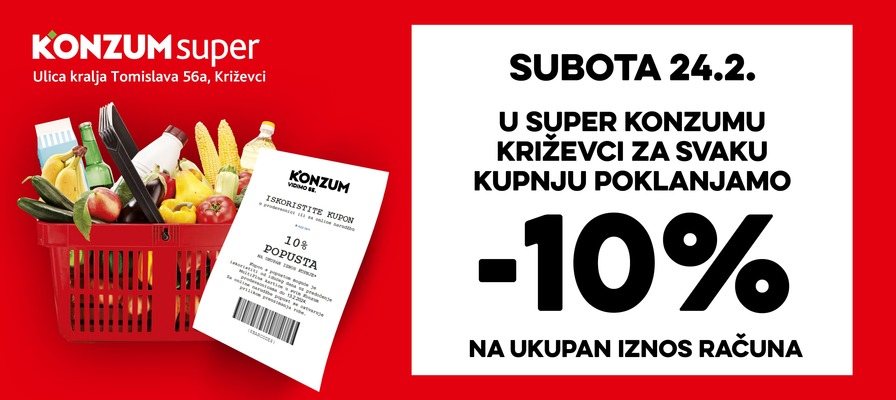 Posebna ponuda - Super Konzum Križevci