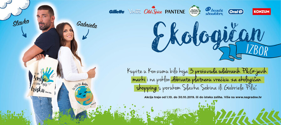 Ekologičan izbor - platnena vrećica na dar 