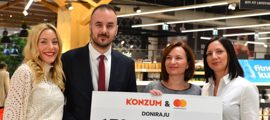 Konzum i Mastercard donirali 340.000 kuna za djecu