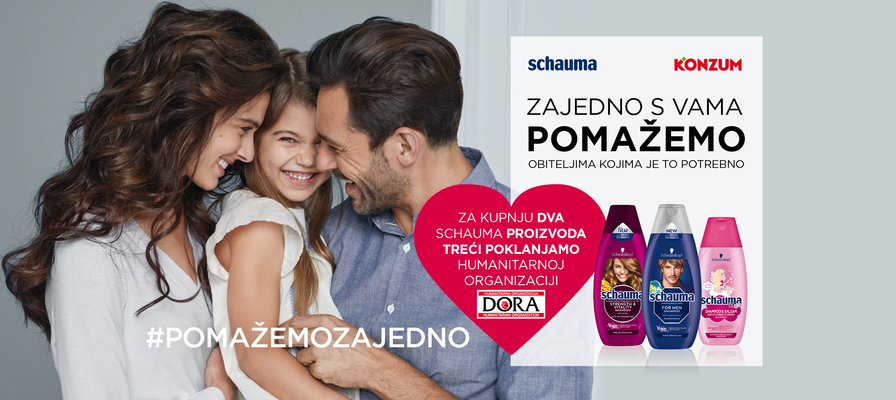 Velika humanitarna akcija Schaume i Konzuma