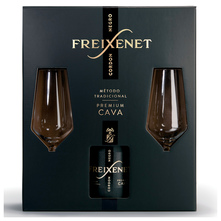 Freixenet Cordon Negro set pjenušavo vino 0,75 l + 2 čaše