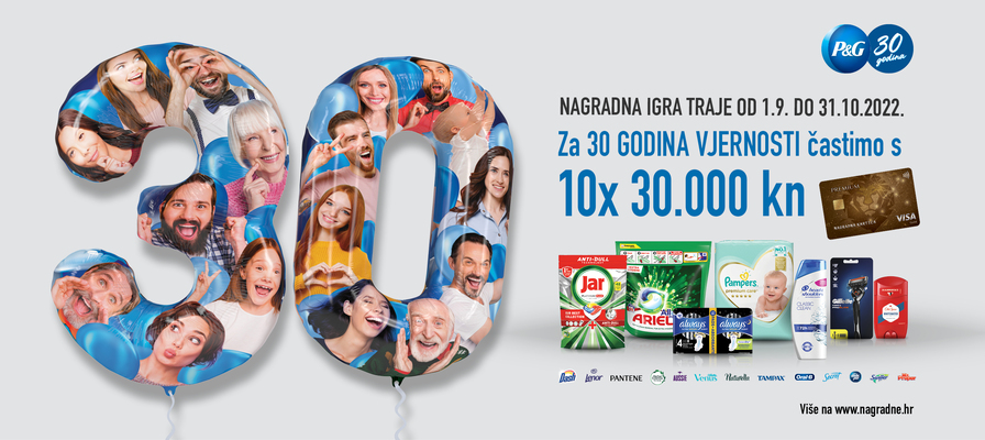Nagradna igra - Za 30 godina vjernosti