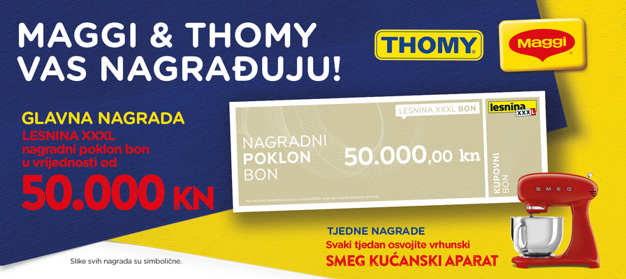 Maggi & Thomy te nagrađuju