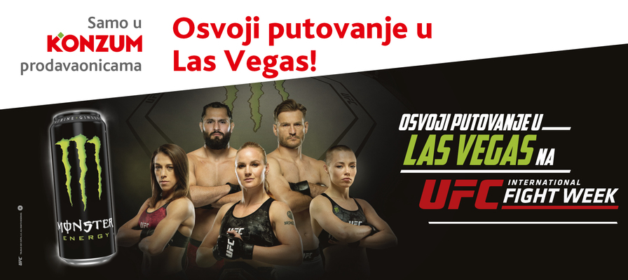 Nagradna igra - Osvoji putovanje u Las Vegas na UFC Fight