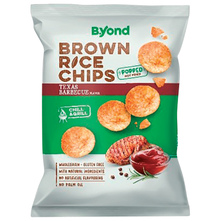 B Yond Brown Rice Chips texas barbecue 60 g